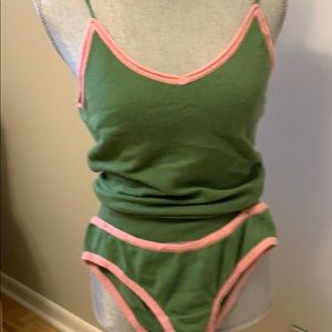 Cashmere lingerie set